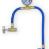 AC Refill Car Aircon Top-Up Re-Charge Hose with Gauge - Type A (11.5mm diameter)