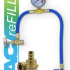 AC Refill R134a Car Aircon Top-Up Re-Charge Gauge Hose + R1234YF Adapter Bundle! - Image 2