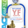AC Refill R134a Car Aircon Top-Up Re-Charge Gauge Hose + R1234YF Adapter Bundle! - Image 3